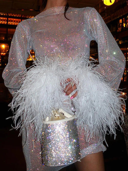Women's Cocktail Party Mini Dress