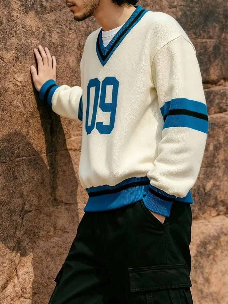 Men’s V-Neck Sweater