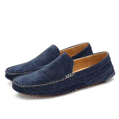 Men's Suede Slip-On Loafers