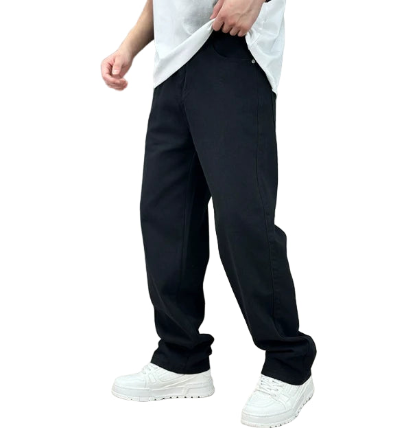 Men’s Relaxed-Fit Straight Denim Jeans