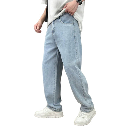 Men’s Relaxed-Fit Straight Denim Jeans