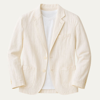 Men's Linen Summer Blazer for Formal Occasions