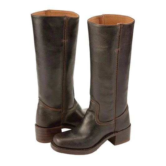Women's Cowboy Inspired Knee-High Boots