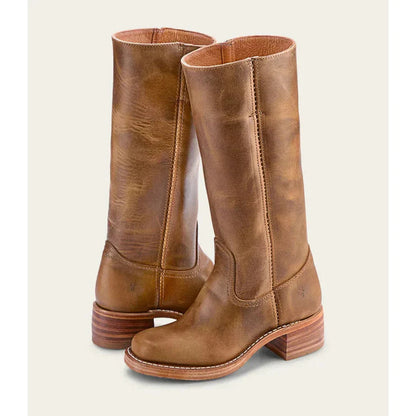 Women's Cowboy Inspired Knee-High Boots