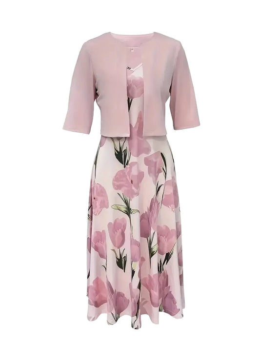 Women's Matching Maxi Set Dress