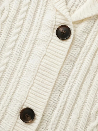 Women's Cardigan with Shawl Collar