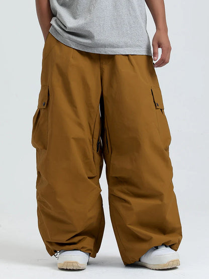 Barrett | Men's Snow Trousers Baggy Freestyle Durable Relaxed Fit Waterproof Insulated Warm Technical Outdoor Winter Snowboard