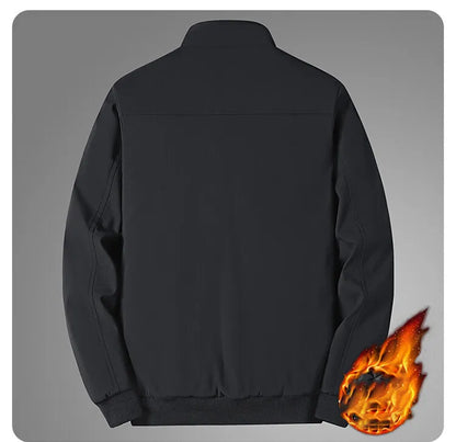 Seamus | Men's Waterproof Jacket Lightweight Rain Water-Resistant Hooded Functional Outdoor Windproof Casual Everyday Autumn
