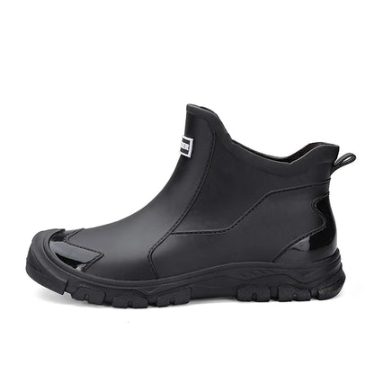 Valentine | Men's Rain Boots Waterproof Slip-On Non-Slip Durable Sole Outdoor Functional Casual Everyday Autumn Winter