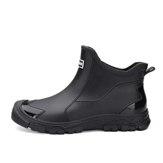 Valentine | Men's Rain Boots Waterproof Slip-On Non-Slip Durable Sole Outdoor Functional Casual Everyday Autumn Winter