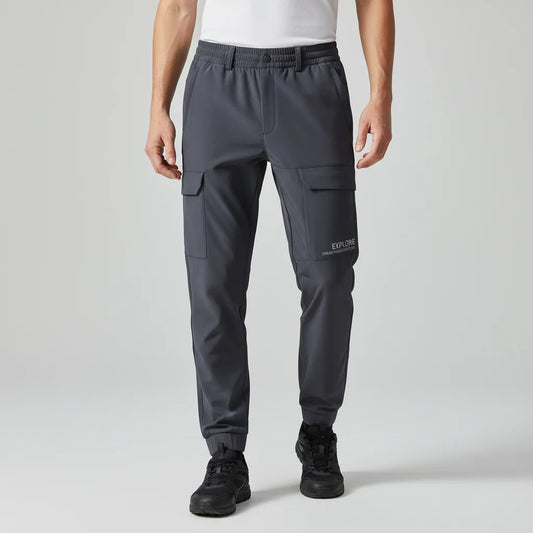 Braden | Men's Cargo Trousers Waterproof Fleece-Lined Windproof Warm Insulated Durable Outdoor Functional Technical Everyday