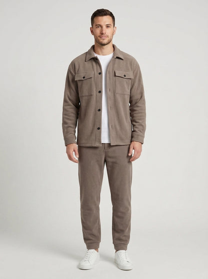 Bode | Men's Co-ord Set Athleisure Breathable Two-Piece Relaxed Comfortable Versatile Casual Everyday Sporty Coordinated Autumn - Front [Lystr 6a8e0925214e078529a67095:front]