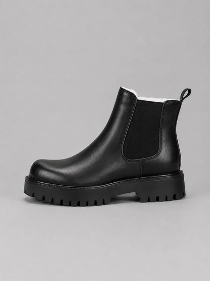 Alonzo | Men's Chelsea Boots Chunky Slip-On Thick Sole Smart Casual Structured Refined Everyday Autumn Winter Durable Versatile