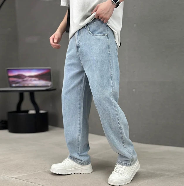 Bentley | Men's Jeans Straight Leg Stretch Soft Versatile Casual Everyday Durable Comfortable Smart Casual Timeless Classic Autumn