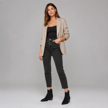 Waverly | Women's Ankle Boots Suede-Look Western Structured Pointed Statement Heritage Chic Casual Everyday Autumn Winter Footwear