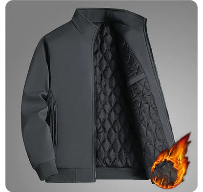 Seamus | Men's Waterproof Jacket Lightweight Rain Water-Resistant Hooded Functional Outdoor Windproof Casual Everyday Autumn