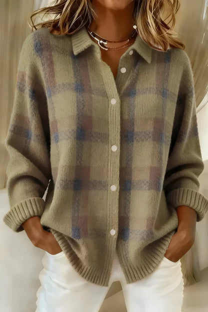 Oakley | Women's Cardigan Long Elegant Knit Soft Relaxed Warm Layering Chic Feminine Occasion Everyday Autumn Winter Knitwear