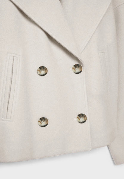Madison | Women's Jacket Double-Breasted Tailored Structured Buttoned Smart Chic Occasion Office Everyday Autumn Winter Layering