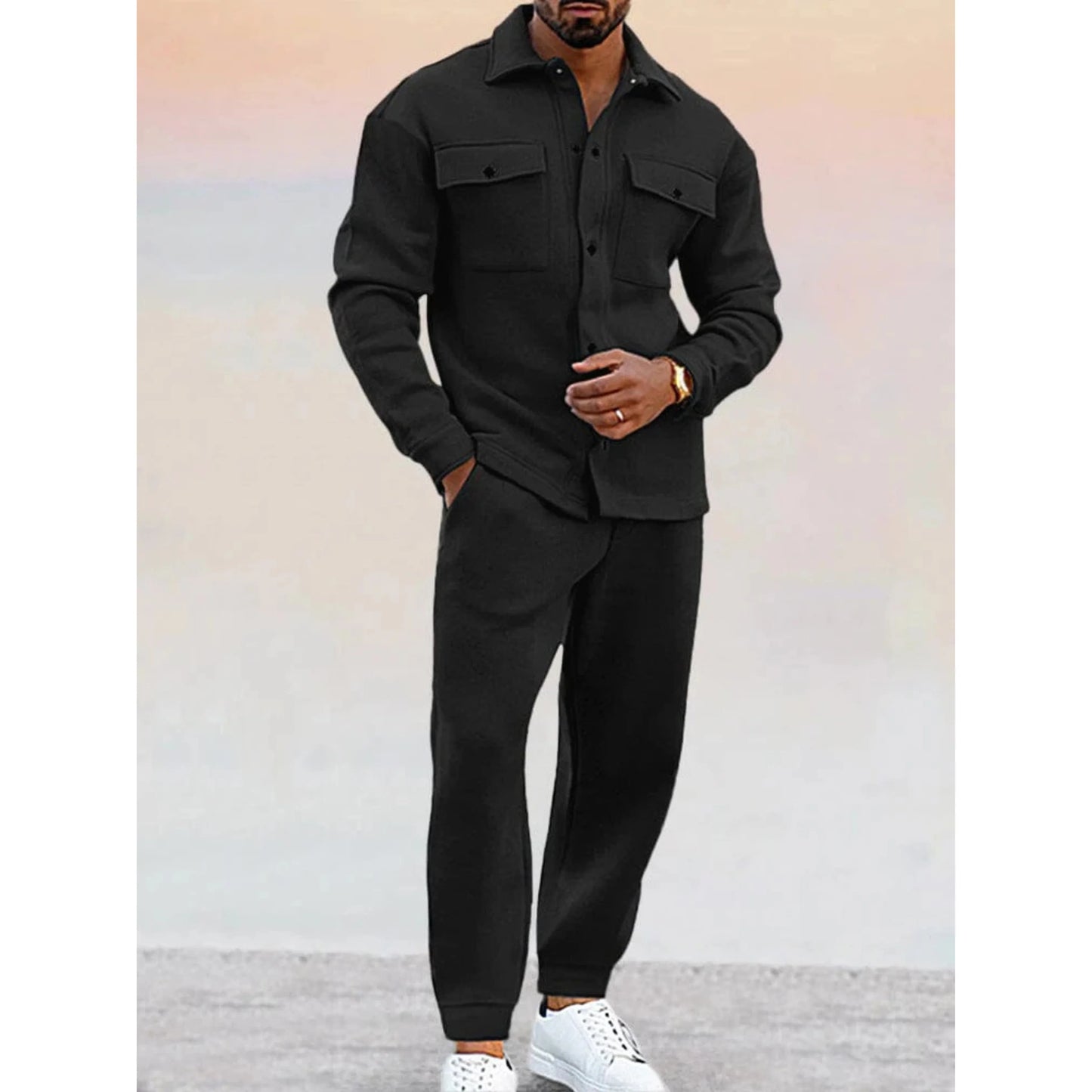 Bode | Men's Co-ord Set Athleisure Breathable Two-Piece Relaxed Comfortable Versatile Casual Everyday Sporty Coordinated Autumn