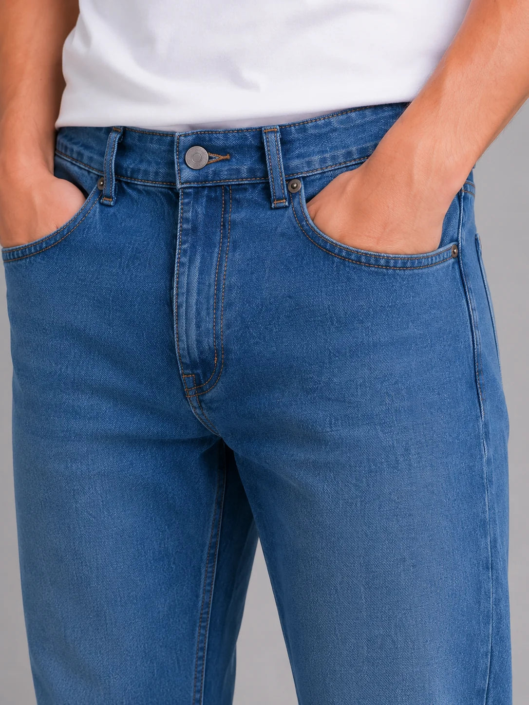 Beckham | Men's Jeans Straight Leg Classic Regular Fit Denim Casual Everyday Durable Comfortable Versatile Timeless Smart Casual