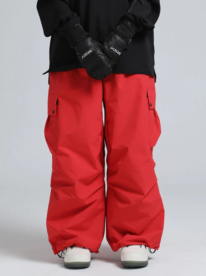 Barrett | Men's Snow Trousers Baggy Freestyle Durable Relaxed Fit Waterproof Insulated Warm Technical Outdoor Winter Snowboard