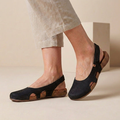 Women's Closed Toe Slingback Sandals Comfort Fit