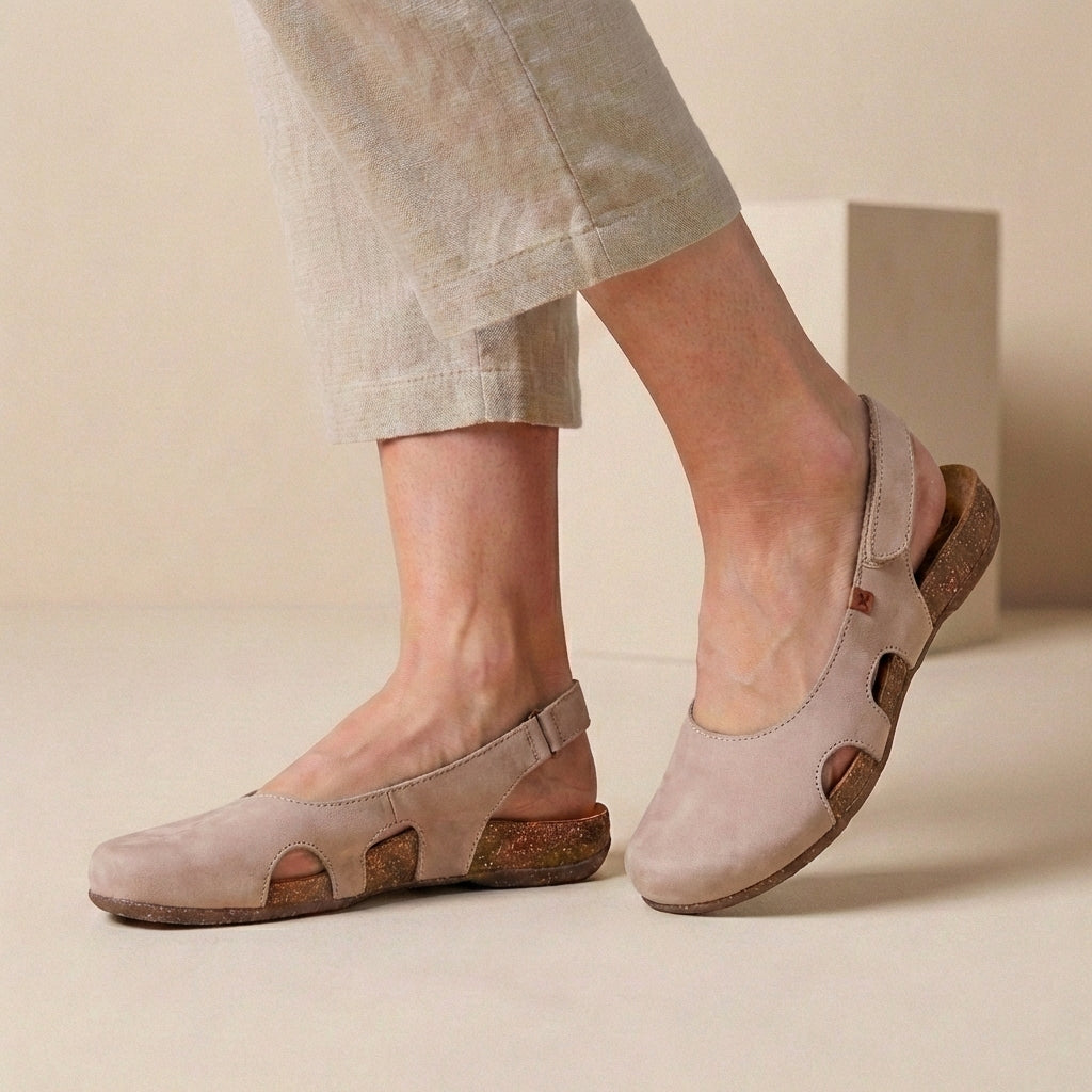 Women's Closed Toe Slingback Sandals Comfort Fit
