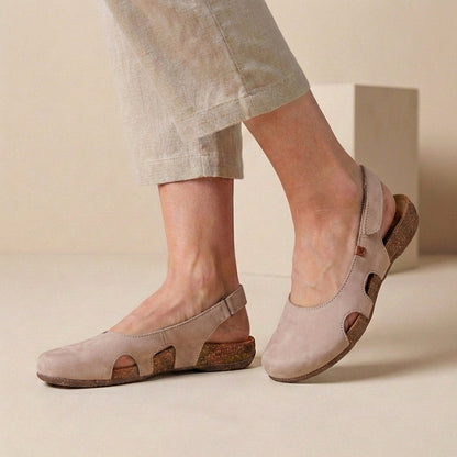 Women's Closed Toe Slingback Sandals Comfort Fit