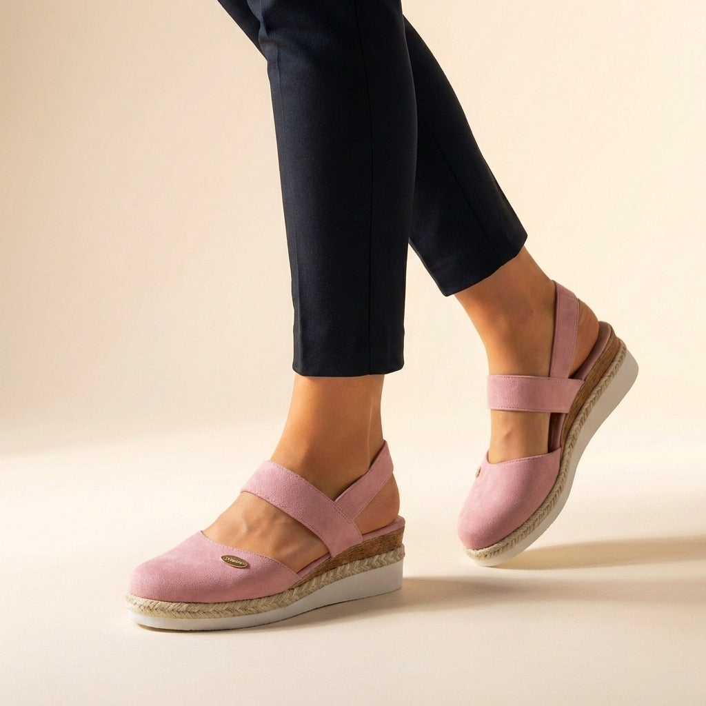 Women's Platform Espadrille Sandals Comfort Fit