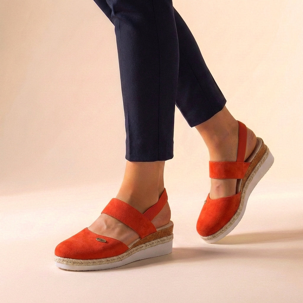 Women's Platform Espadrille Sandals Comfort Fit