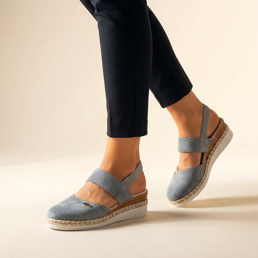 Women's Platform Espadrille Sandals Comfort Fit