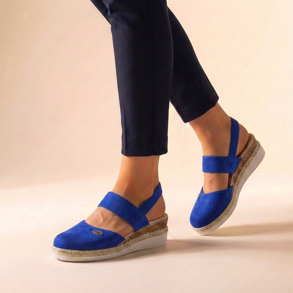 Women's Platform Espadrille Sandals Comfort Fit