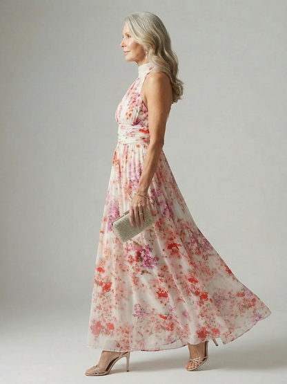 Women's Easy Flow Floral Maxi Dress