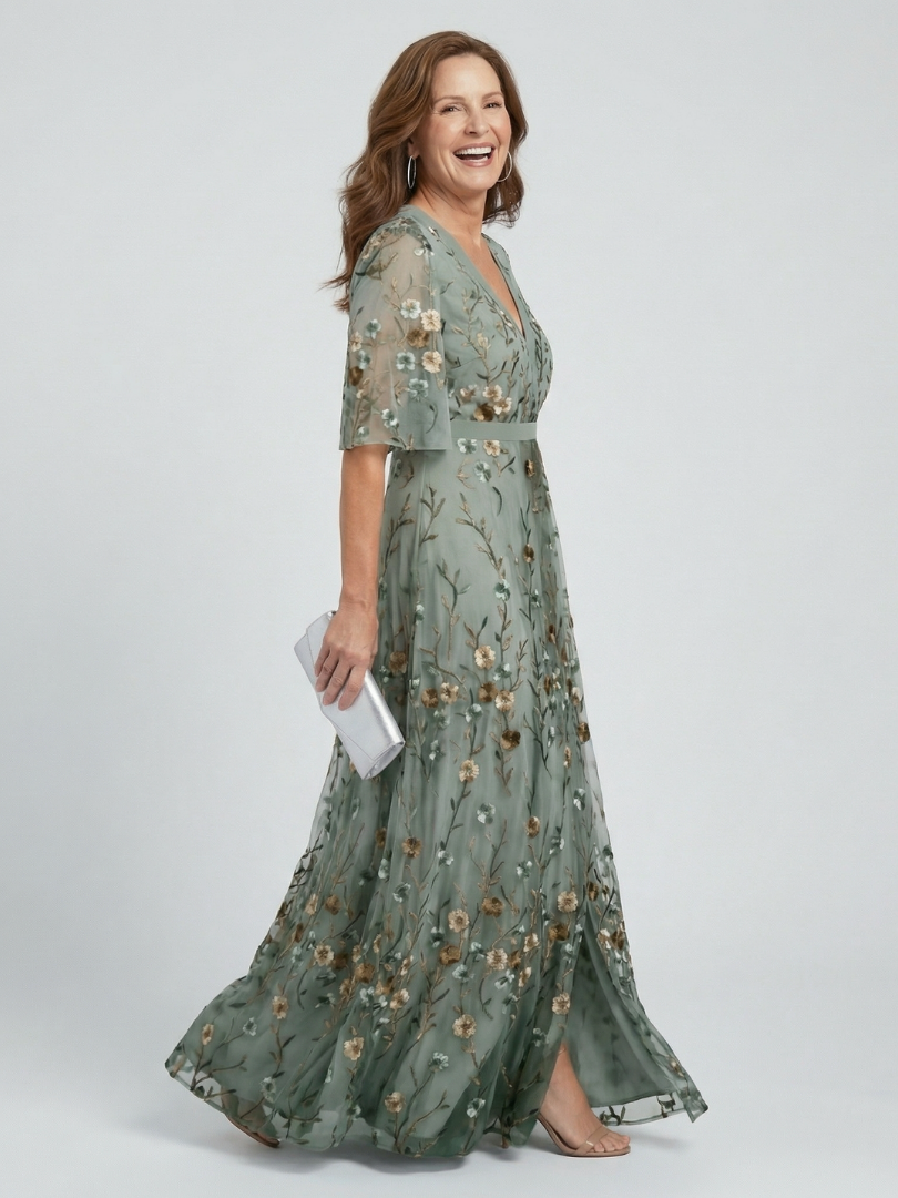Women's Halter Neck Floral Flow Maxi Dress
