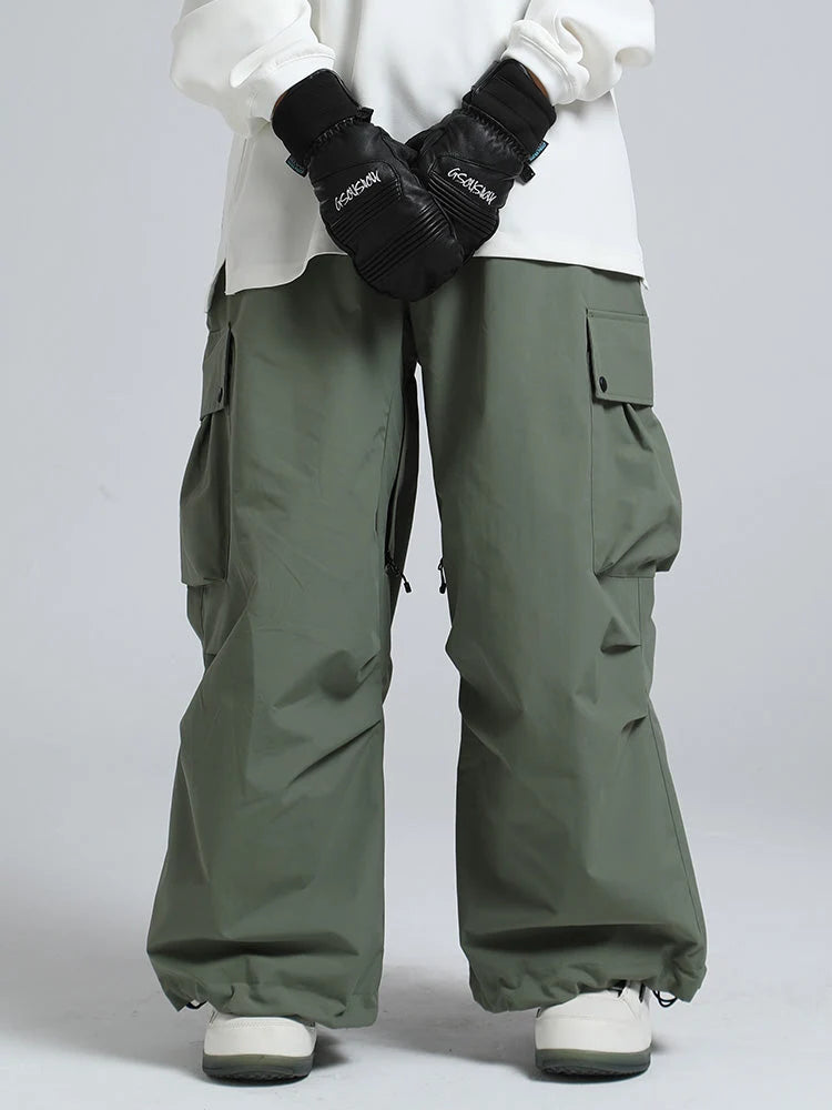 Barrett | Men's Snow Trousers Baggy Freestyle Durable Relaxed Fit Waterproof Insulated Warm Technical Outdoor Winter Snowboard