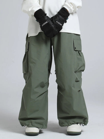 Barrett | Men's Snow Trousers Baggy Freestyle Durable Relaxed Fit Waterproof Insulated Warm Technical Outdoor Winter Snowboard