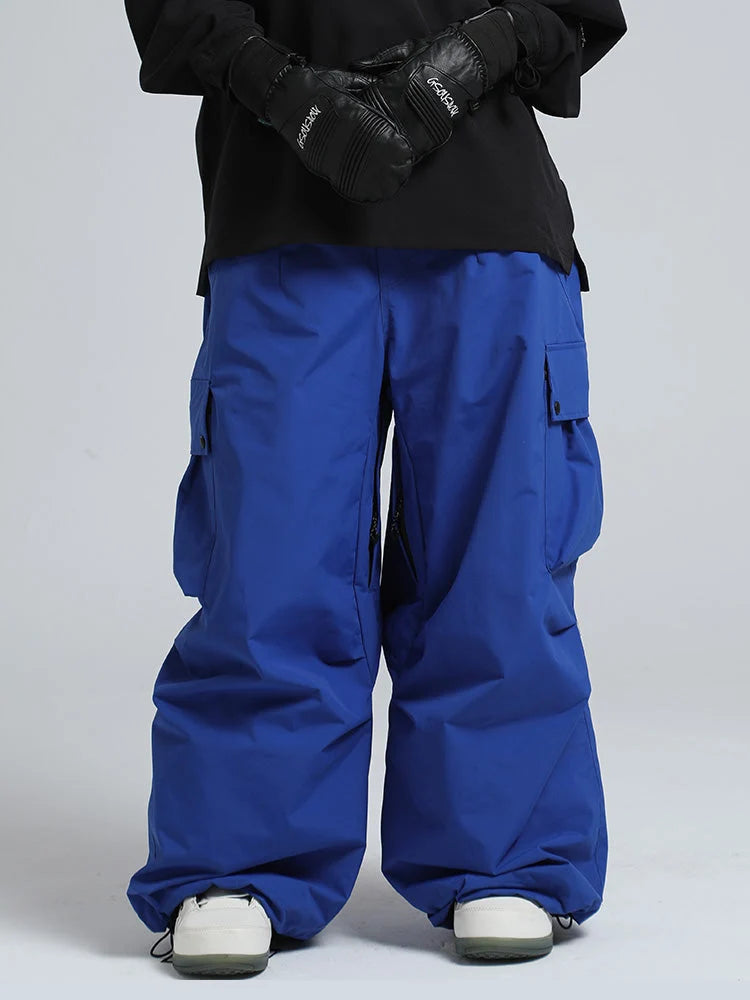 Barrett | Men's Snow Trousers Baggy Freestyle Durable Relaxed Fit Waterproof Insulated Warm Technical Outdoor Winter Snowboard