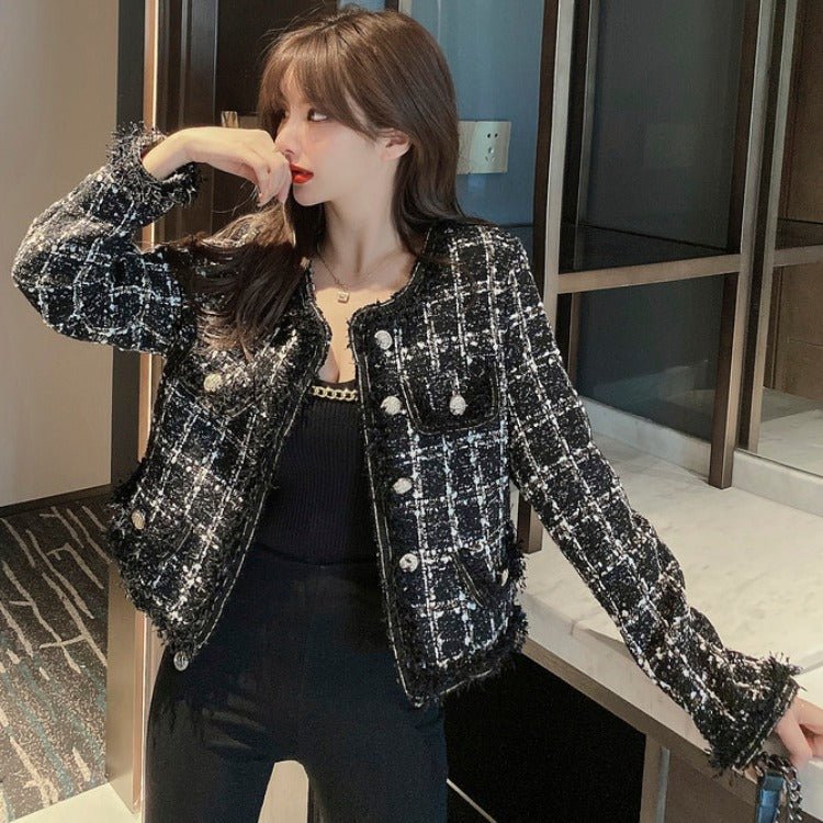 Susan | Women's Jacket Bouche Parisian Chic Textured Structured Refined Elegant Smart Occasion Everyday Autumn Winter Layering