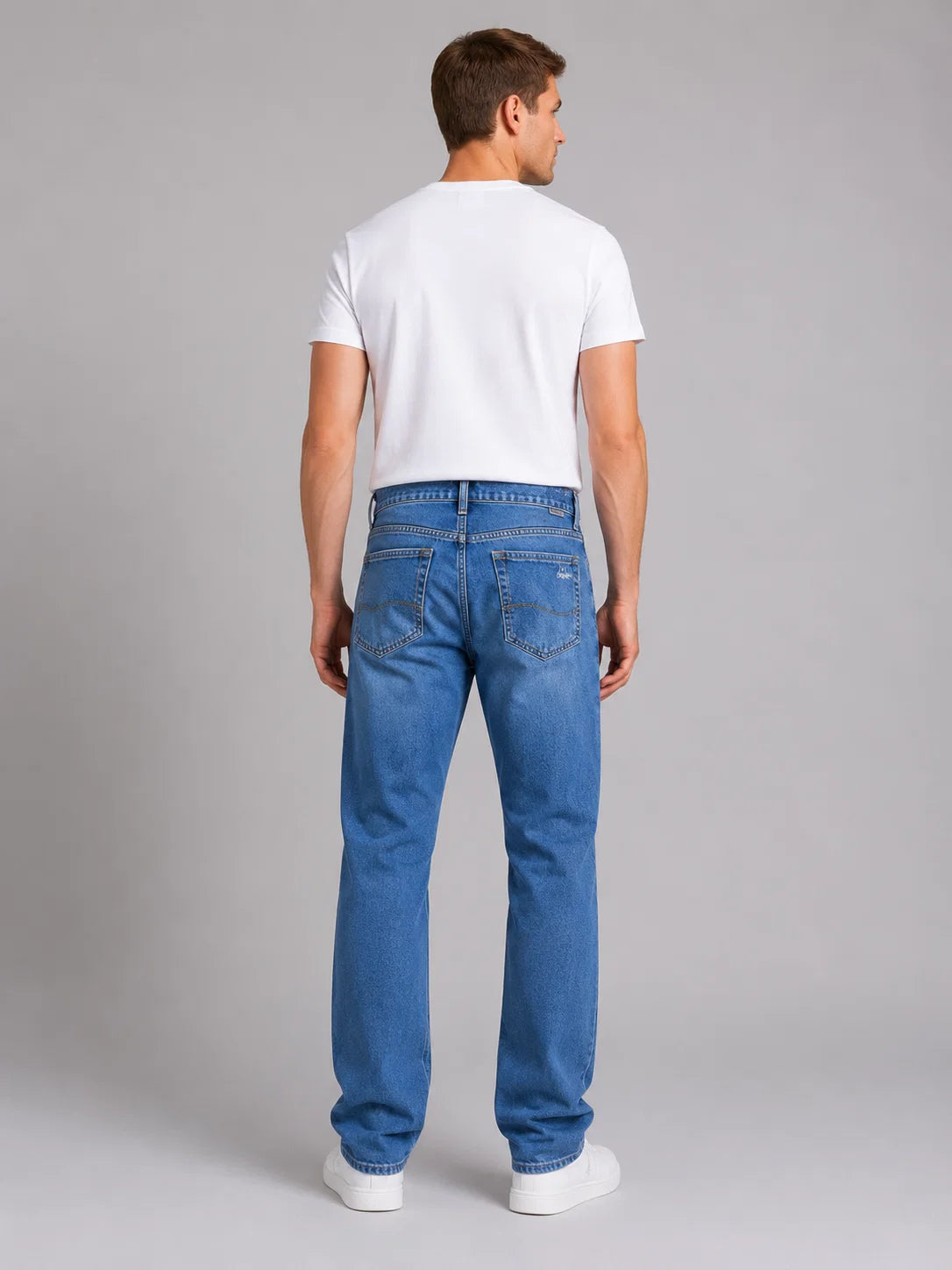 Beckham | Men's Jeans Straight Leg Classic Regular Fit Denim Casual Everyday Durable Comfortable Versatile Timeless Smart Casual