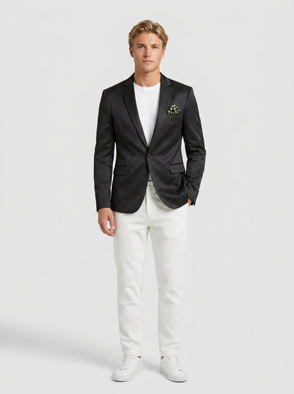 Thomas | Men's Blazer Tailored Single - Front [Lystr 6a7643b4d0d4297b8f66153a:front]