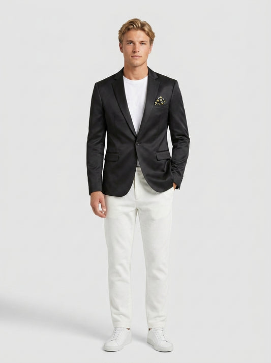 Thomas | Men's Blazer Tailored Single - Front [Lystr 6a7643b4d0d4297b8f66153a:front]