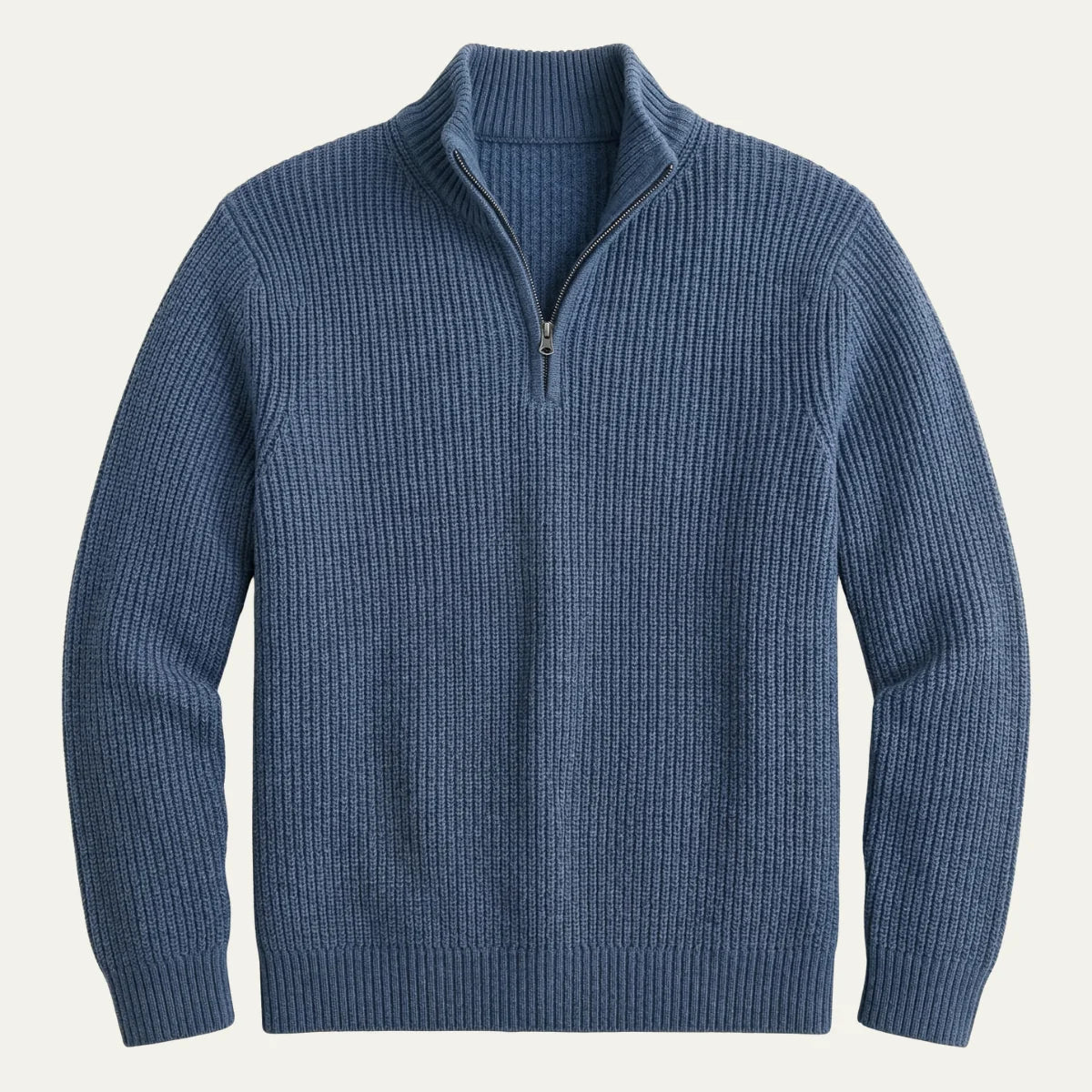 Hamish | Men's Merino Wool Sweater Half-Zip Pullover Premium Soft Warm Durable Smart Casual Everyday Layering Autumn Winter