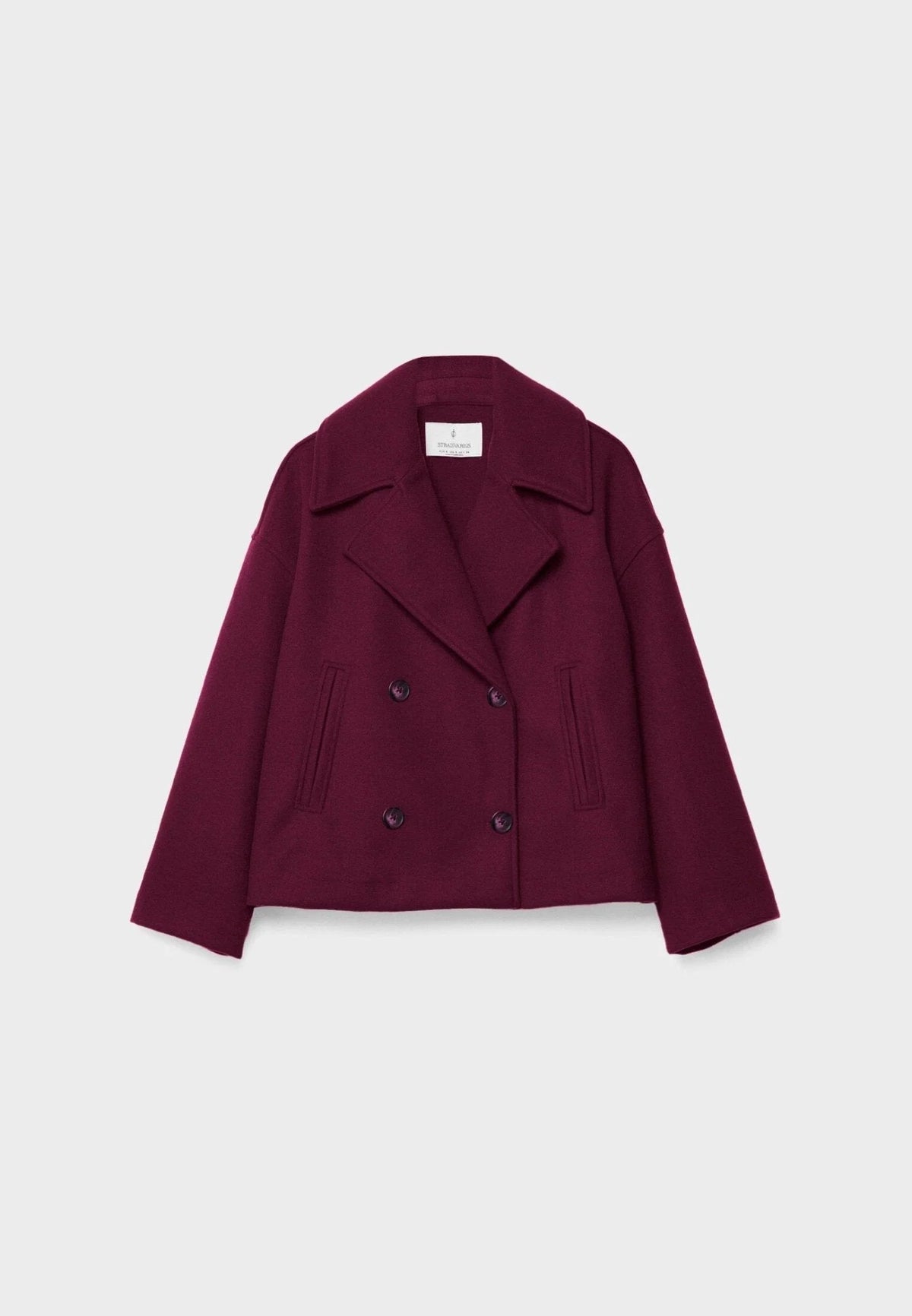 Madison | Women's Jacket Double-Breasted Tailored Structured Buttoned Smart Chic Occasion Office Everyday Autumn Winter Layering