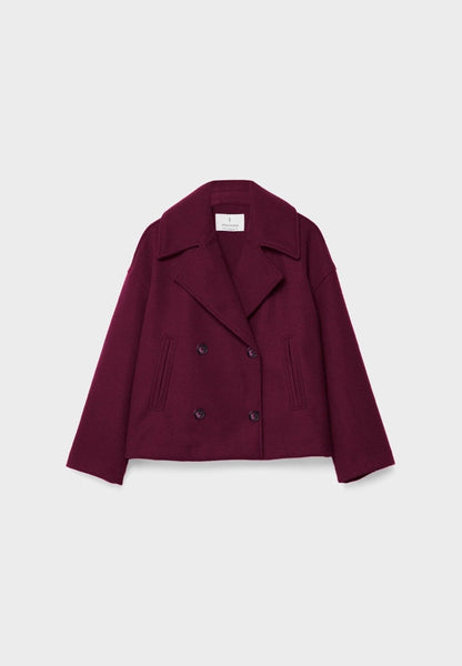 Madison | Women's Jacket Double-Breasted Tailored Structured Buttoned Smart Chic Occasion Office Everyday Autumn Winter Layering