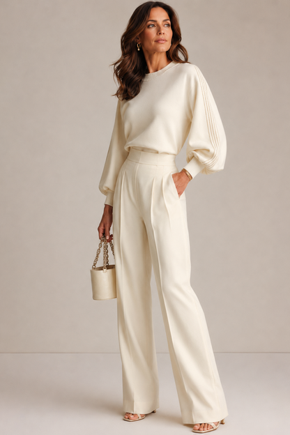 Women's Tailored Jumpsuit White