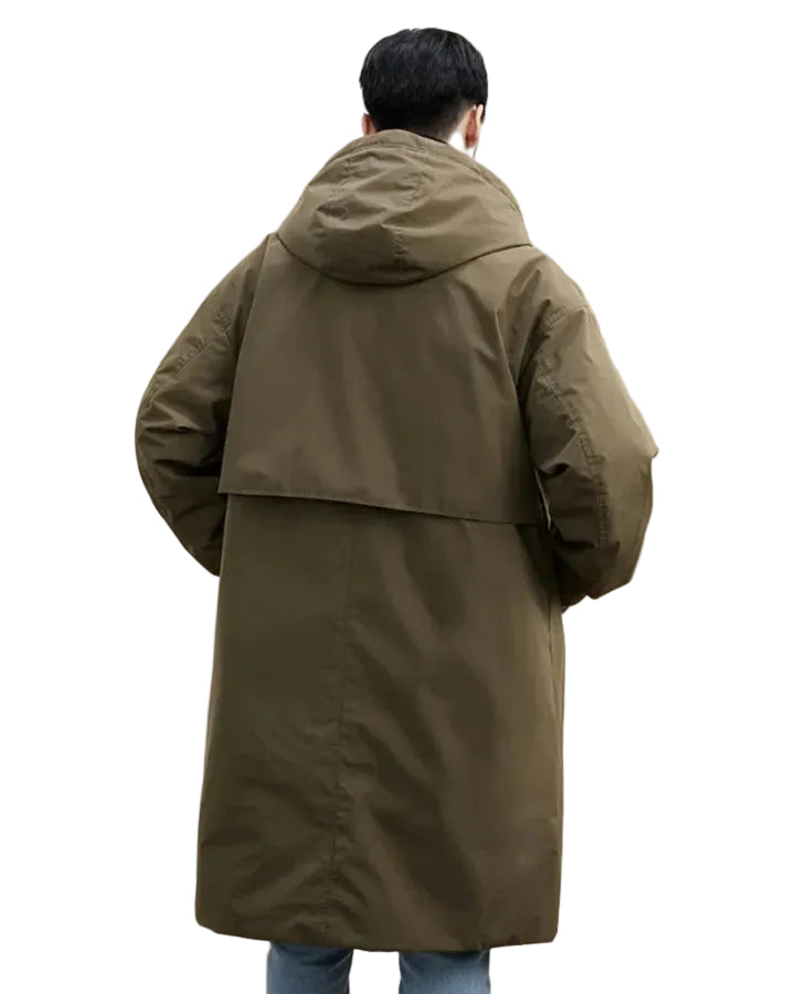 Men’s Hooded Long Coat