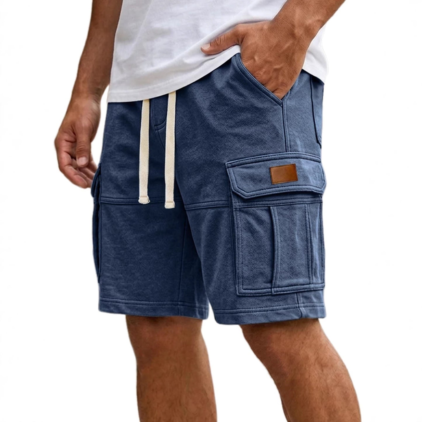 Men's Cargo Shorts with Multiple Pockets