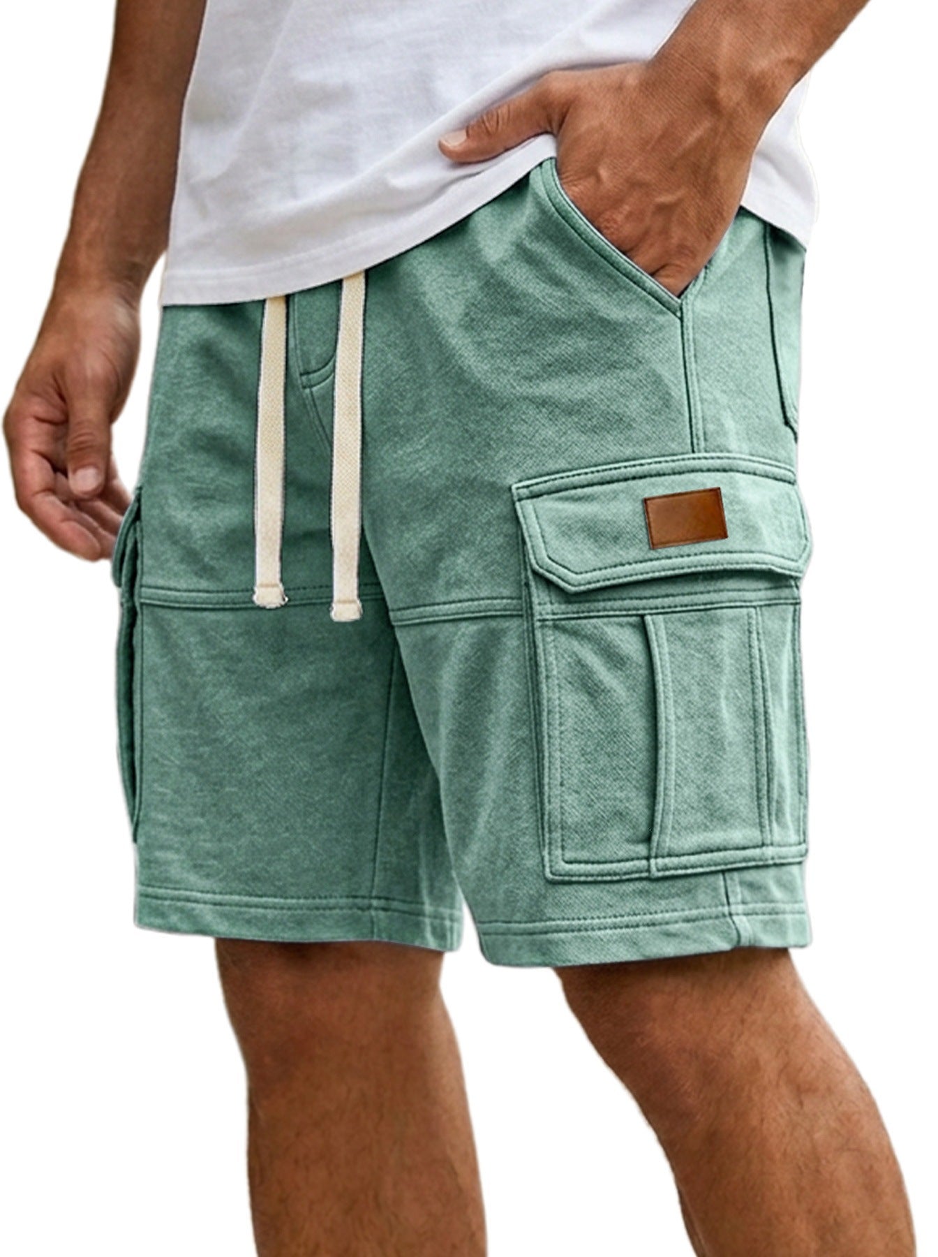 Men's Cargo Shorts with Multiple Pockets