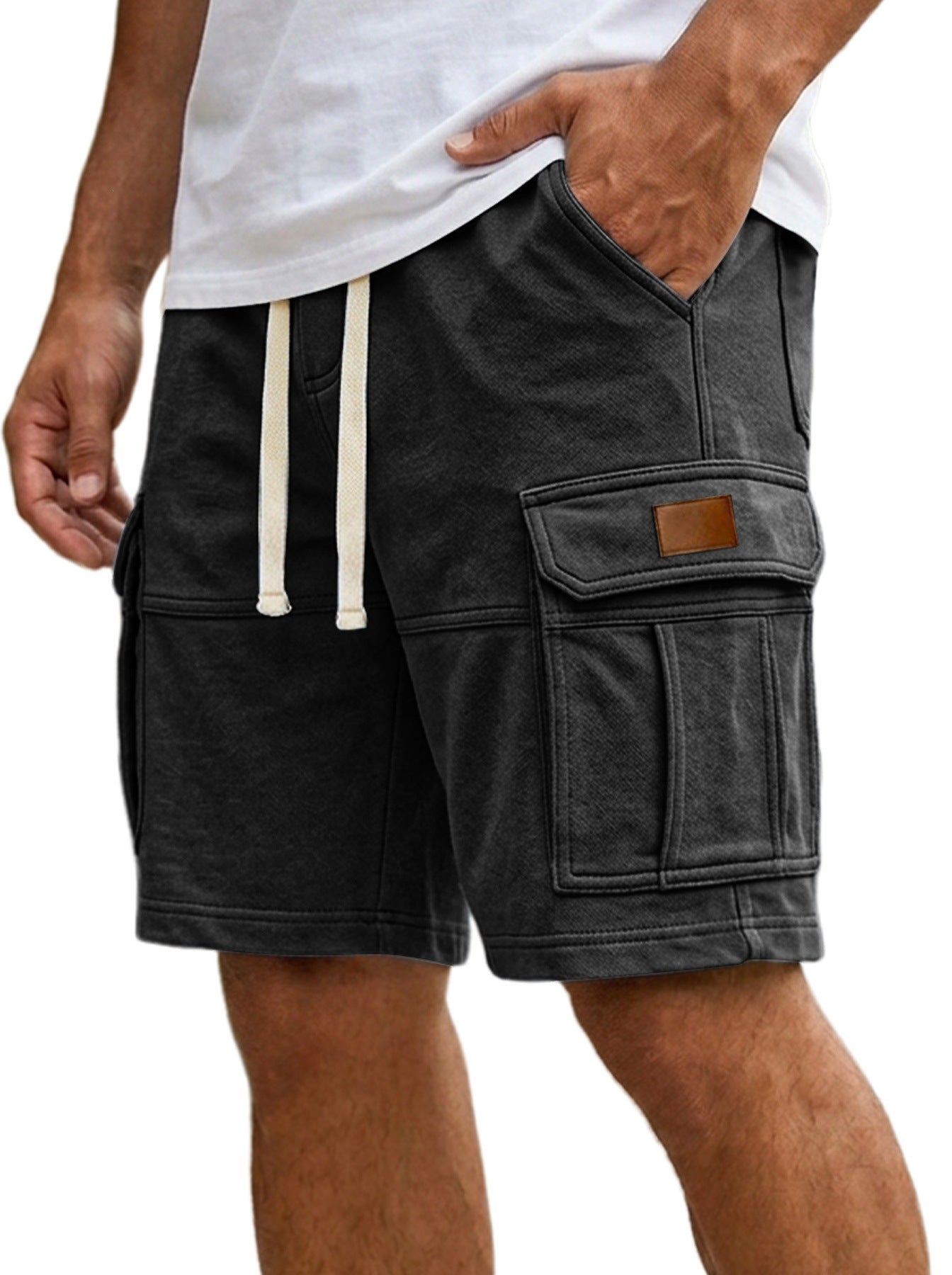 Men's Cargo Shorts with Multiple Pockets