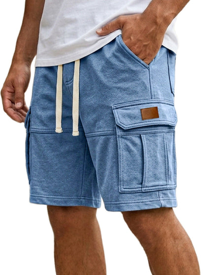 Men's Cargo Shorts with Multiple Pockets